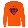 Safety Long Sleeve  Special Gildan Heavy Cotton Long Sleeve T-Shirt Thumbnail