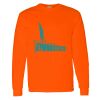 Safety Long Sleeve  Special Gildan Heavy Cotton Long Sleeve T-Shirt Thumbnail