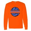 Safety Long Sleeve  Special Gildan Heavy Cotton Long Sleeve T-Shirt Thumbnail