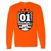 Safety Long Sleeve  Special Gildan Heavy Cotton Long Sleeve T-Shirt Thumbnail