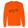 Safety Long Sleeve  Special Gildan Heavy Cotton Long Sleeve T-Shirt Thumbnail