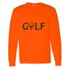 Safety Long Sleeve  Special Gildan Heavy Cotton Long Sleeve T-Shirt Thumbnail