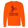 Safety Long Sleeve  Special Gildan Heavy Cotton Long Sleeve T-Shirt Thumbnail