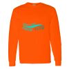 Safety Long Sleeve  Special Gildan Heavy Cotton Long Sleeve T-Shirt Thumbnail