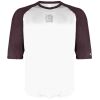 Men's B-Core Three-Quarter Sleeve Baseball T-Shirt Thumbnail