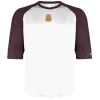Men's B-Core Three-Quarter Sleeve Baseball T-Shirt Thumbnail